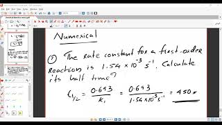 Download Lagu Half life and numericals - Chemical Kinetics - S3 Chemical Engineering, KTU Thumbnail