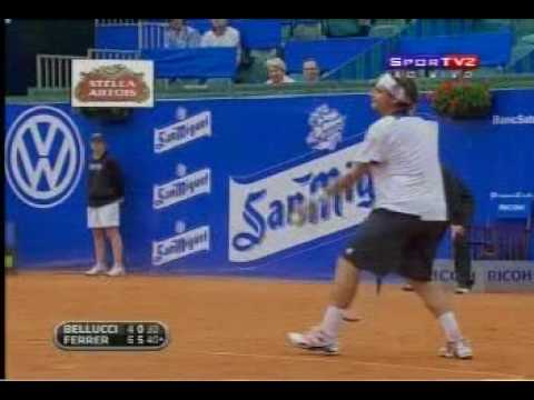 Ferrer defeats Bellucci - QF - Barcelona