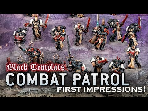 NEW Black Templar Combat Patrol: First Impressions and Opinion!
