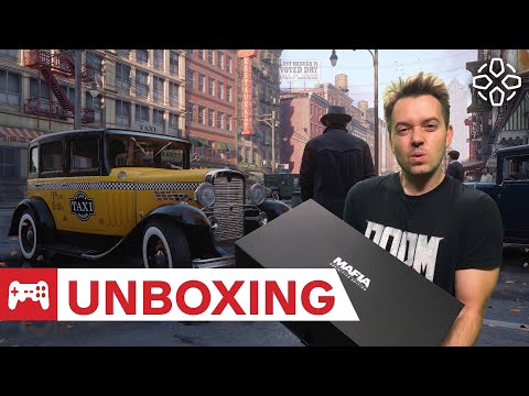 Csomagot kaptunk a maffiától! - Mafia: Definitive Edition presskit kicsomagolás