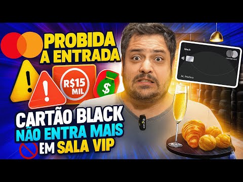 MASTERCARD BLACK: A Sala VIP ACABOU (A não ser que você faça ISSO)