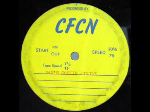 Dad's Cookies Jingle - CFCN 12" acetate