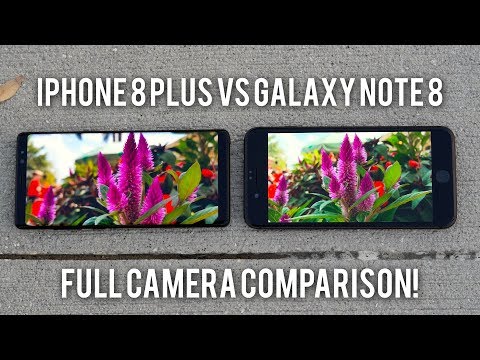 iPhone 8 Plus vs Note 8 Full Camera Comparison!