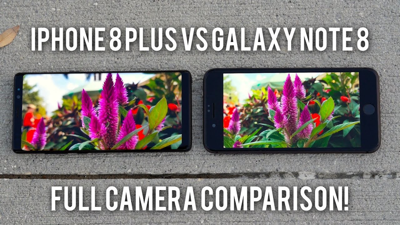 iPhone 8 Plus vs Note 8 Full Camera Comparison!