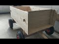 Making a DIY hand pulled wagon from wood