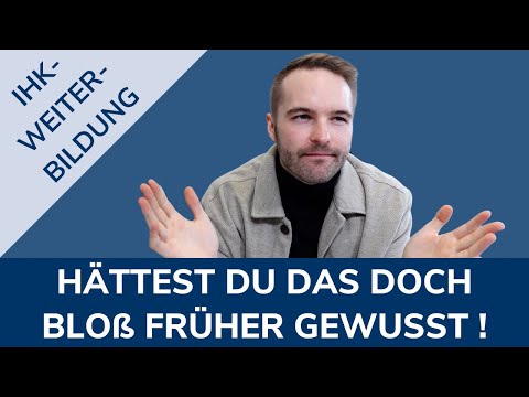 Warum du sofort in ein Beratungstermin kommen solltest (IHK - Weiterbildung)