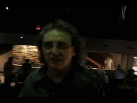 At rehearsal with Denny Laine of "Paul McCartney & Wings"