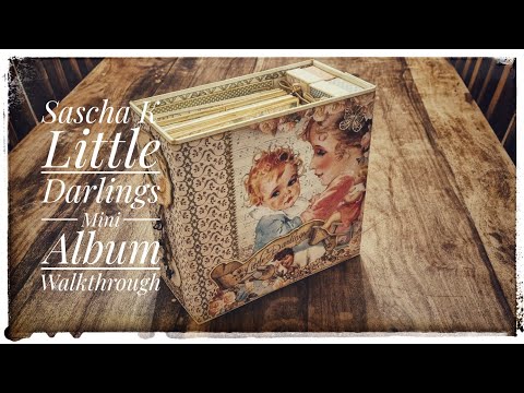 Graphic 45, Little Darlings - Mini album walkthrough