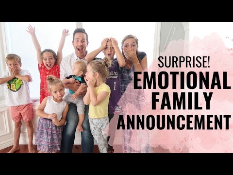 EMOTIONAL PREGNANCY ANNOUNCEMENT! BABY #7! Video
