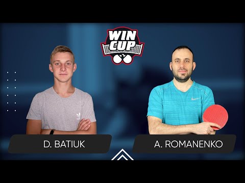 13:00 Dmytro Batiuk - Andrii Romanenko West 3 WIN CUP 16.01.2024 | TABLE TENNIS WINCUP
