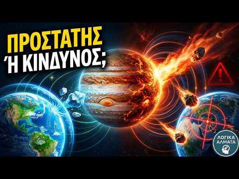 Δίας: Ο Αέριος Γίγαντας που Μας Σημαδεύει — και Ενίοτε Μας Πετυχαίνει