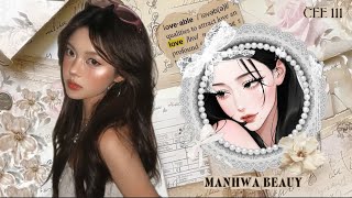 MANHWA BEAUTY ♡ unreal flawless visuals straight out of a webtoon ♡ collab w/ @fujiis2