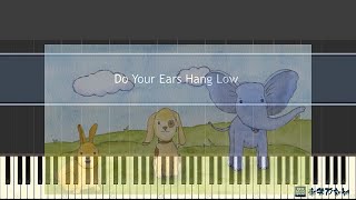 Kids Song - Do Your Ear Hang Low (Synthesia)