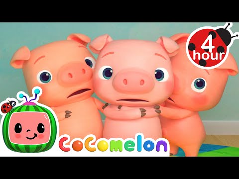 Three Little Pigs???????????? | Cocomelon - Nursery Rhymes | Fun Cartoons For Kids