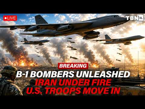 BREAKING: B-1 BOMBERS Hit Iran; U.S. Special Forces Move In; Hormuz CLOSED | TBN Israel