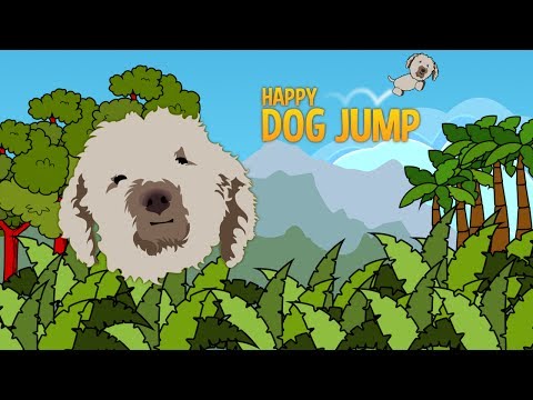 Happy Dog Jump - Golden Doodle Video