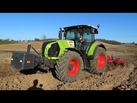 Gruberowanie! Wiosna 2018 Claas Arion 640 Kverneland CLC Pro 300
