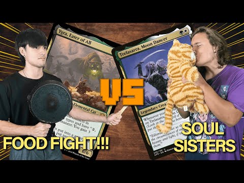 WHATS THE BEST ABZAN DECK IN HIGHLANDER | Food vs Soul Sisters | Canadian Highlander Paper Gameplay