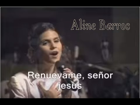 Esta es la mejor VOZ Cristiana del Mundo .. Aline Barros canta Renuevame IMPRESIONANTE!!