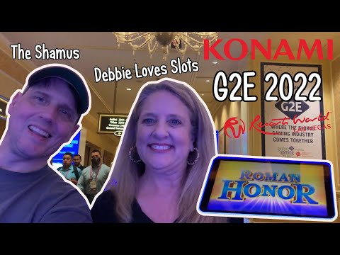 G2E 2022: Roman Honor   *** Konami ***