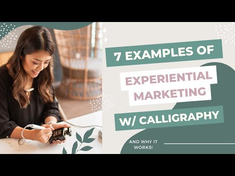 7 Examples of Experiential Marketing With Calligraphy | Hand Lettered Brand Activations