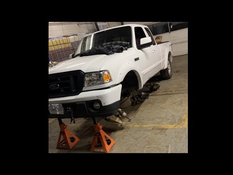 Ford ranger gets a 5” lift kit “day 1”