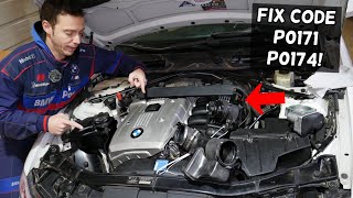 WHAT CAUSES CODE P0171 P0174 ON BMW N52 N53 Engine E90 E91 E92 E83 E81 E82 E87 E88 E83 E85 X5 X3 Z4