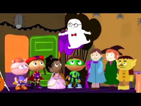 The Ghost Who Was Afraid of Halloween | Super WHY! | Full Episodes | Cartoons For Kids