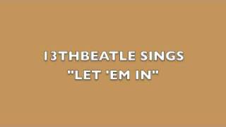 LET 'EM IN-PAUL MCCARTNEY/WINGS COVER