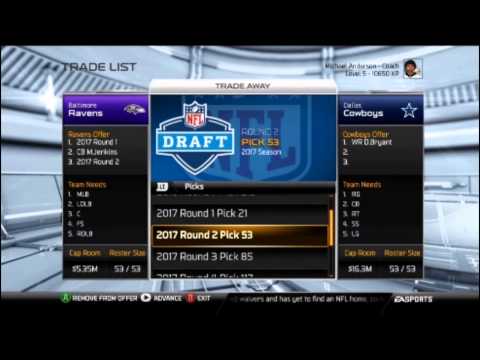 Madden 15 - How to get any trade in Connected Franchise!