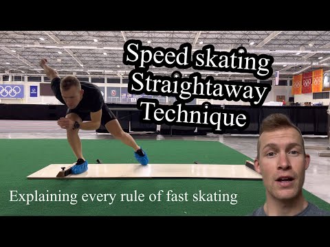 How to Skate FAST! - straightaway technique rules explained