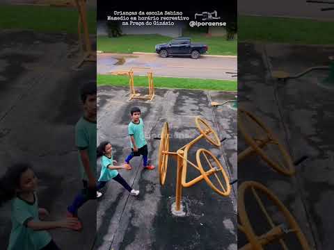 MOIPORÁ GOIÁS, PROJETO VISÃO AÉREA - CRIANÇAS DA ESCOLA SABINO MAMEDIO EM HORARIO RECREATIVO.