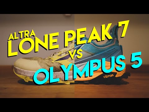 ALTRA Lone Peak 7 vs Olympus 5