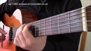Goodbye Colonel - Morricone guitar fingerstyle - link to TAB in description