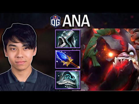 OG.ANA SMURF PUDGE WITH 22 KILLS - DOTA 2 7.30 GAMEPLAY