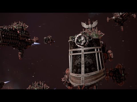 Imperial Navy (Adeptus Mechanicus) vs Ork Pirates! Rank 109 - Battlefleet Gothic Armada