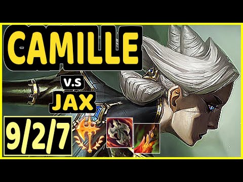 MAGIFELIX (CAMILLE) vs JAX - 9/2/7 KDA TOP CHALLENGER GAMEPLAY - EUW