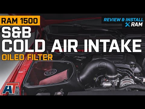 2019-2020 RAM 1500 S&B Cold Air Intake w/ Oiled Cleanable Cotton Filter Review & Install