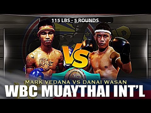 MARK JASON VEDANA VS DANAI WASAN | WBC Muaythai Int'l Super Flyweight title