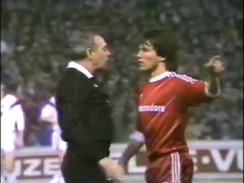 RSC Anderlecht vs  Bayern München 1985 - 1986