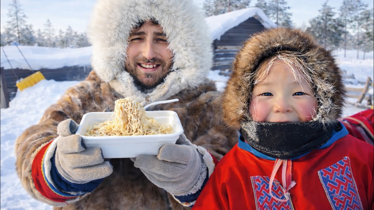 Russia | The Difficult Life of Nenets, Reindeer Herders, at -60°C 🇷🇺