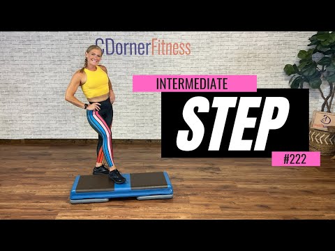 45 Minute Intermediate Step Workout [ 130 bpm ] CDornerFitness #222
