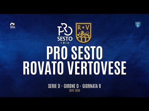 [HIGHLIGHTS] Serie D Group D 25/26 - | Matchday 9 | Pro Sesto vs. Rovato Vertovese
