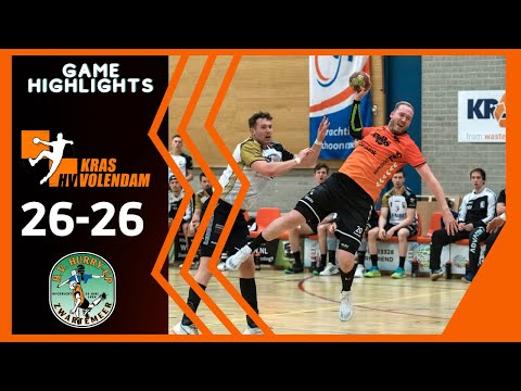 Een Zinderende Slotfase!! KRAS/Volendam - JD Techniek/Hurry Up | BENE-League Handball | Highlights