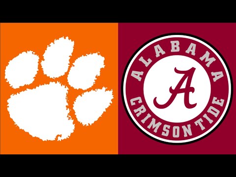 2018 College Football:  (#2) Clemson vs. (#1) Alabama (Field Pass) (Full Game)