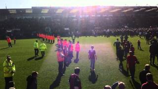preview picture of video 'AFC Bournemouth Promotion 2013 - Pitch Invasion + Announcement - 20th April 2013'