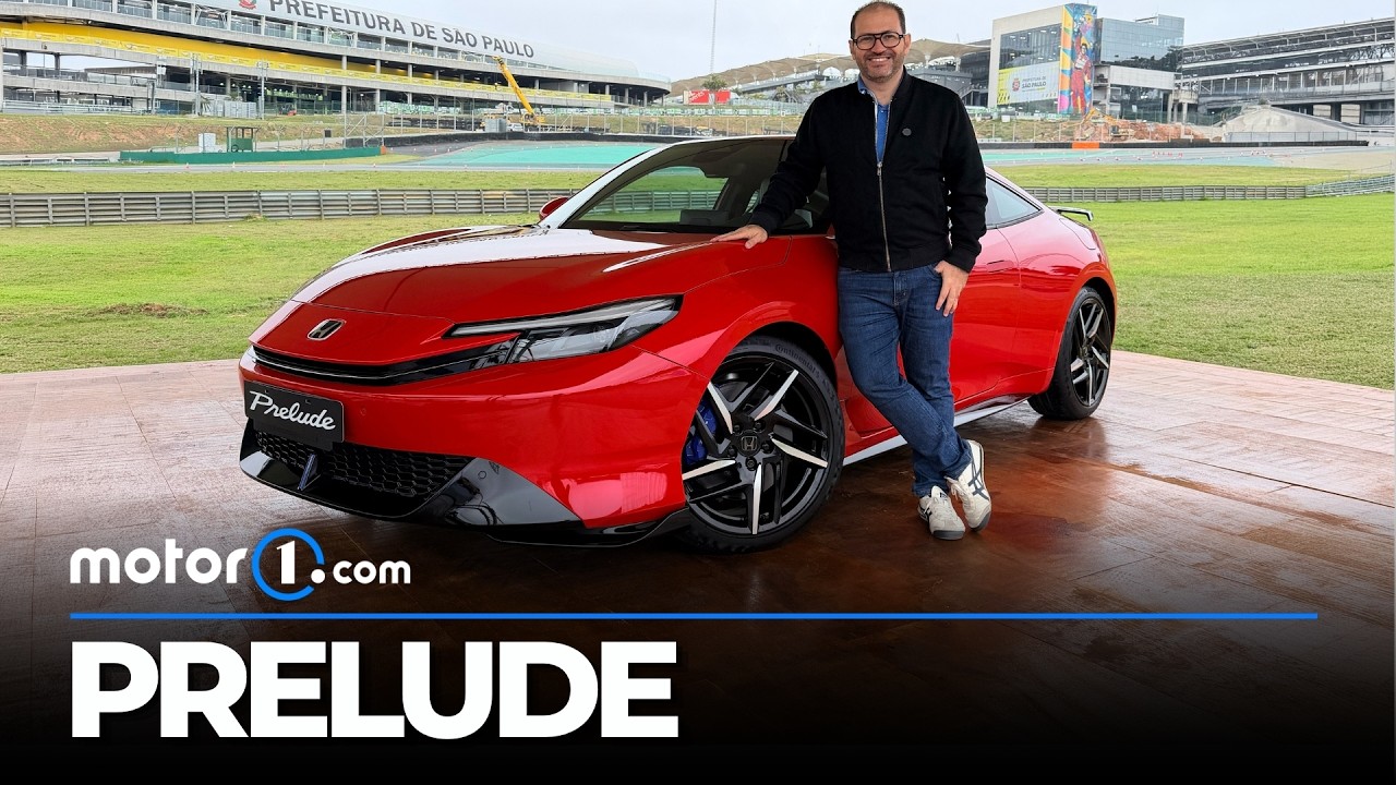 Honda Prelude 2026: levamos o híbrido que mistura Civic e Type R para pista! Anda bem? Freia bem?