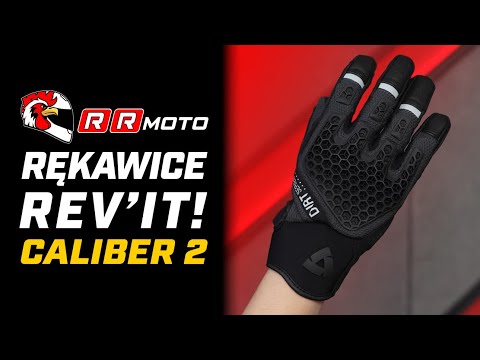REVIT CALIBER 2 _ rękawice motocyklowe stworzone do jazdy w terenie