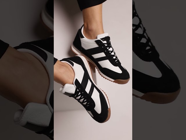 Чоботи жіночі шкіряні байка хутро 592641 Чорний Кросівки жіночі 591564 Чорно-білі