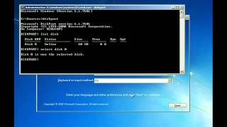 How to Initialize hard drive in Windows 7 setup